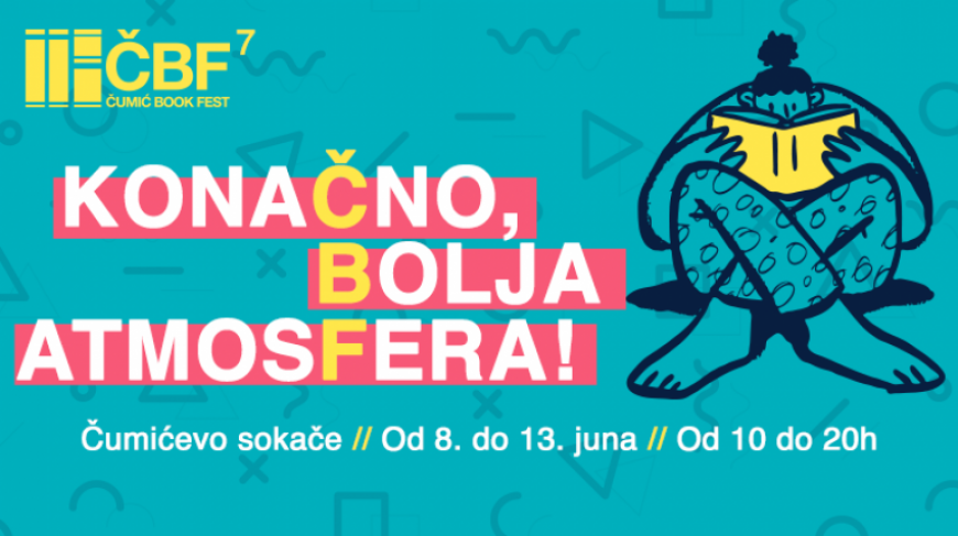 odiseja na manifestaciji čumić book fest, 8 13 jun