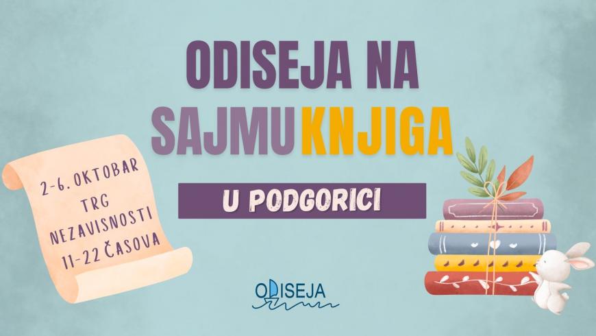 odiseja na sajmu knjiga u podgorici